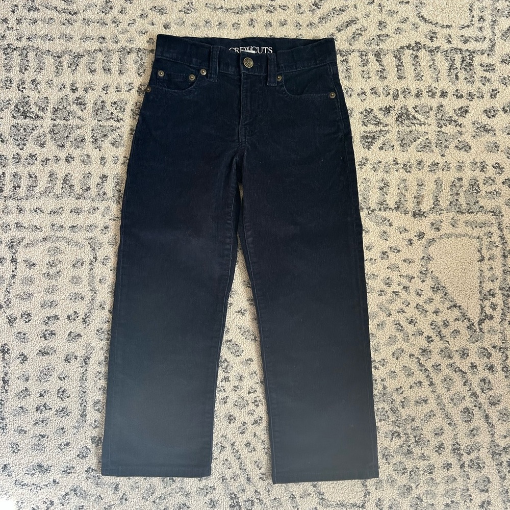 J. Crew Kids Navy Courderoy Pants